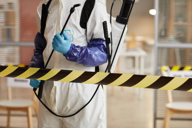 Professional Biohazard Cleanup technician working in Chatsworth, NJ
